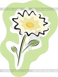 Flower - vector clipart / vector image