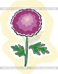 Flower - vector image