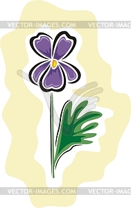 Flower - vector clip art