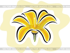 Flower - vector clip art