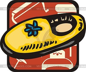 Slippers - vector clipart