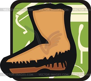 Footwear - vector image