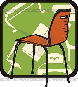 Furniture - vector clipart / vector image