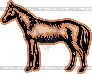 Horse - vector clipart