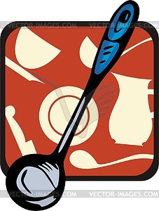 Ladle - vector clipart