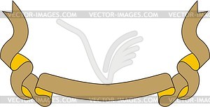 Motto ribbon - vector clipart