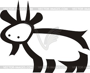 Goat - vector clipart