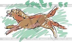 Dog - vector clipart