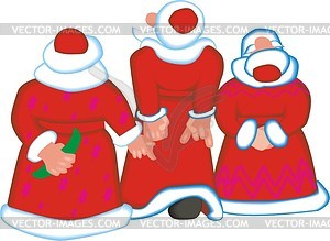 Santa Claus - vector clipart