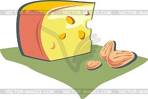 Cheese - vector image