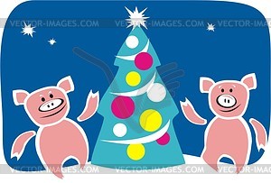 Christmas - vector clip art