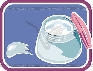 Cream - vector EPS clipart