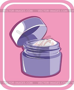 Cream - color vector clipart