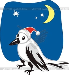 Crow - vector image