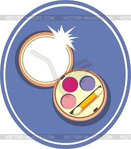 Eyeshadows - vector clipart