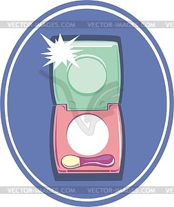 Eyeshadows - vector clip art