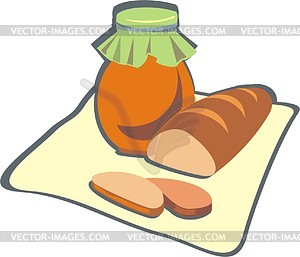 Bread - vector image