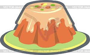 Easter cake - vector clipart