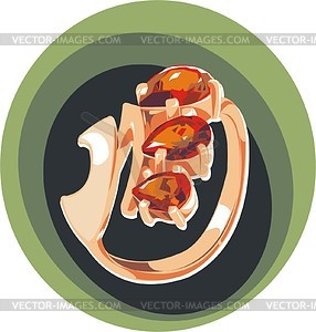 Jewelry - color vector clipart