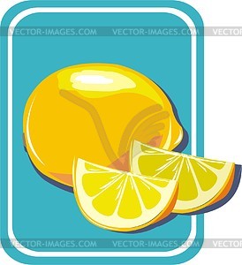 Лимон - клипарт