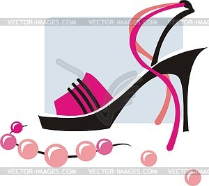 Shoe - vector image