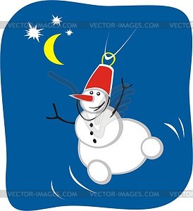 Snowman - vector clipart