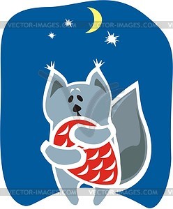 Squirrel - vector clip art