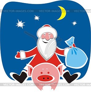 Santa Claus - vector image