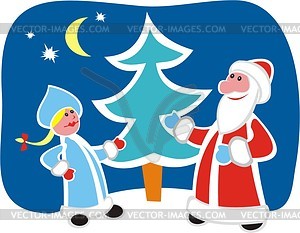 Santa Claus - vector clipart