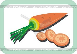 Carrot - vector EPS clipart