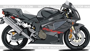 Motorcycle Honda RC51 - vector clipart