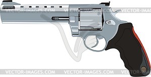 Револьвер Magnum 44 - векторный клипарт