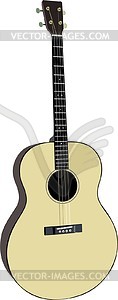 Tenor guitar - vector clipart