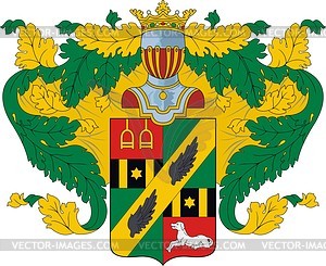 Balakirev, family coat of arms - vector clipart