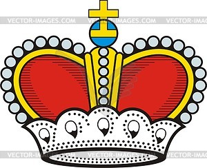 Ducal crown - vector clip art