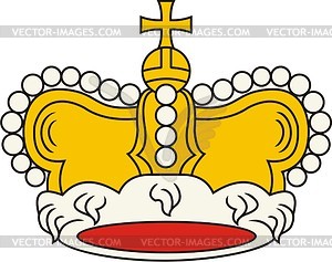 Ducal crown - vector image