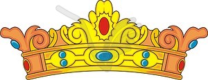 Heraldic rank crown - vector clip art