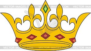 Heraldic rank crown - vector clipart