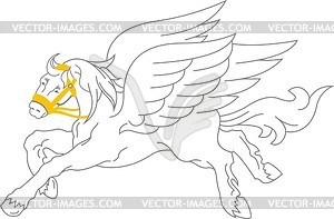 Pegasus - vector clipart