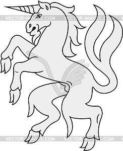 Unicorn - vector EPS clipart