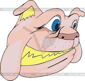 Bulldog - vector clipart