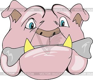 Bulldog - vector clipart