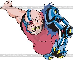 Cyborg - vector clipart