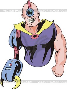 Cyborg - vector image