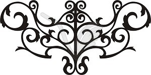 Ornamental vignette - vector clipart