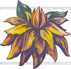 Flower - vector clip art