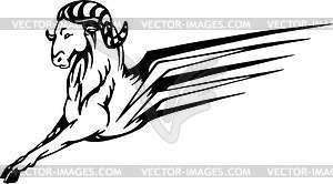 Goat - vector image