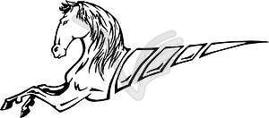 Horse - vector clipart