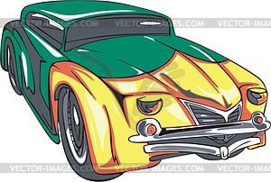 Hot rod - vector image