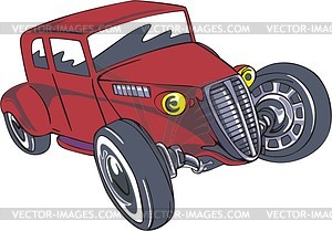 Hot rod - vinyl EPS vector clipart